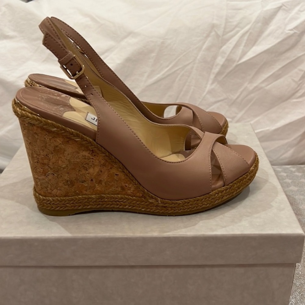 COPY - Jimmy choo wedge in like NEW excellent condition 💯 authentic